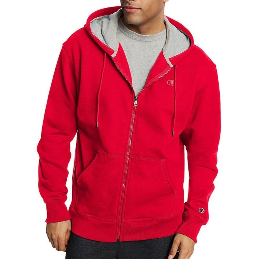 Champion Men's Powerblend Fleece Full Zip Jacket S